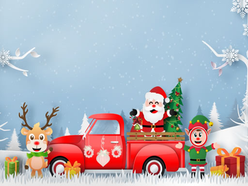 Jouer Christmas Trucks Differences Jeu