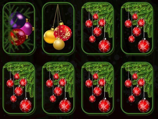 Jouer Christmas Ornaments Memory Jeu