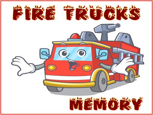 Jouer Fire Trucks Memory Jeu