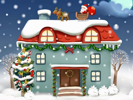 Jouer Christmas Rooms Differences Jeu