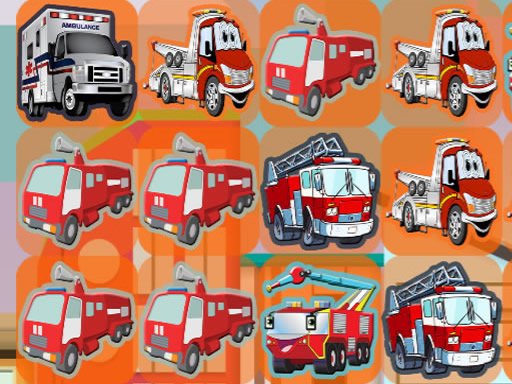 Jouer Emergency Trucks Match 3 Jeu