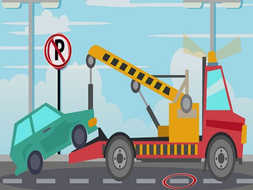 Jouer Towing Trucks Differences Jeu