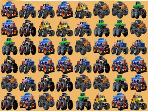 Jouer Monsters Trucks Match 3 Jeu