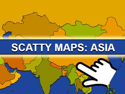 Jouer Scatty Maps: Asia Jeu