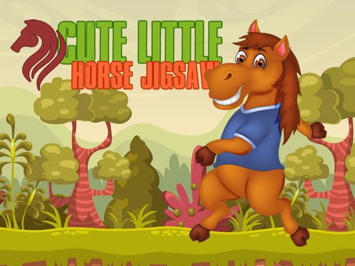 Jouer Cute Little Horse Jigsaw Jeu