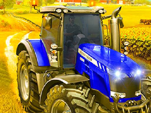 Jouer Village Farming Tractor Jeu