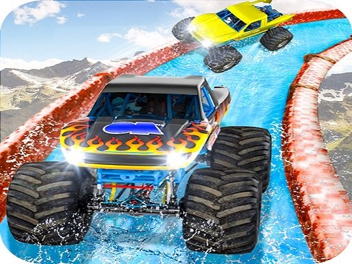 Jouer Monster Truck Water Surfing Jeu