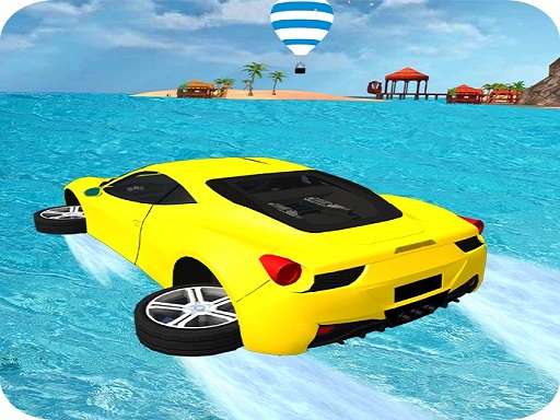 Jouer Water Surfing Car Stunts 3D Jeu