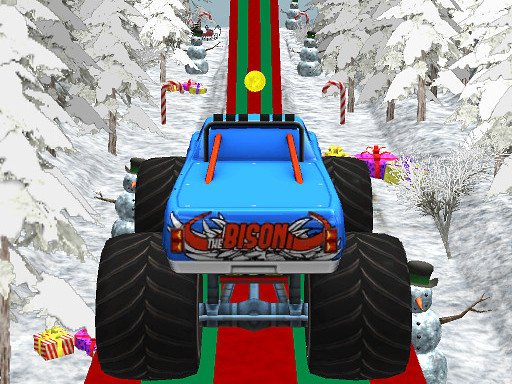 Jouer Christmas Monster Lastwagen Jeu