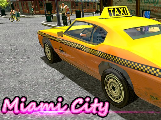 Jouer Miami Taxi Driver 3D Jeu