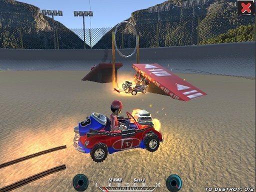 Jouer Demolition Cartoon Car Crash Derby Jeu