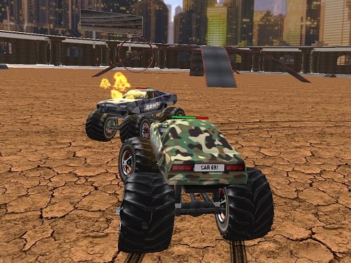 Jouer Demolition Monster Truck Army 2020 Jeu