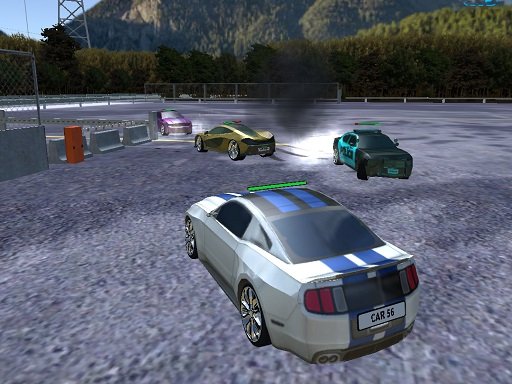 Jouer Parking Car Crash Demolition Multiplayer Jeu