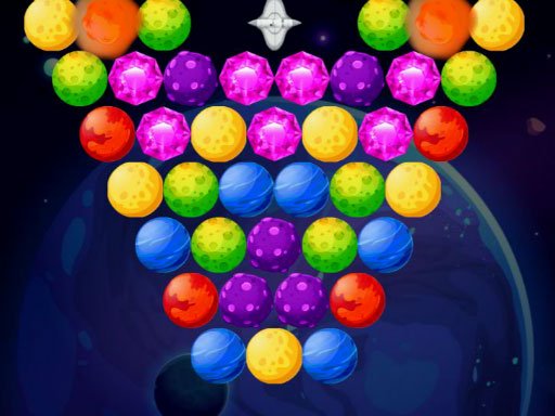 Jouer Bubble Shooter Planets Jeu