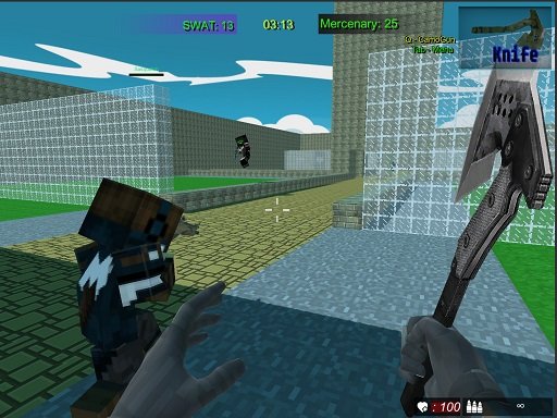 Jouer Pixel Fps SWAT Command Jeu