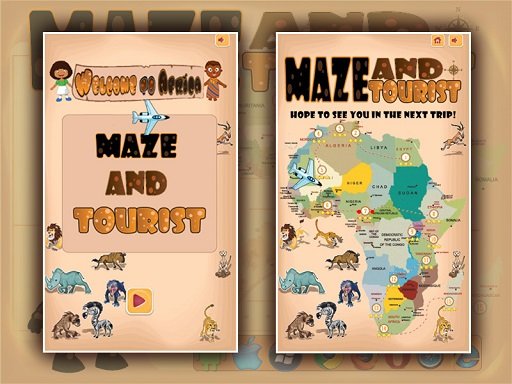 Jouer Maze And Tourist Jeu