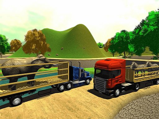 Jouer Offroad Animal Truck Transport Simulator Jeu