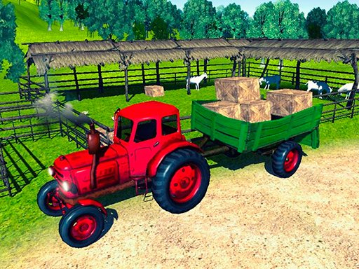 Jouer Farmer Tractor Cargo Simulation Jeu