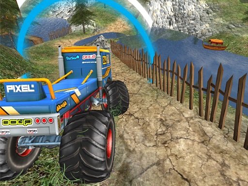 Jouer Monster Truck Offroad Driving Mountain Jeu