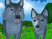 Jouer Wolf Simulator: Wild Animals 3D Jeu