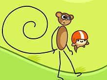 Jouer Monkey Kick Jeu