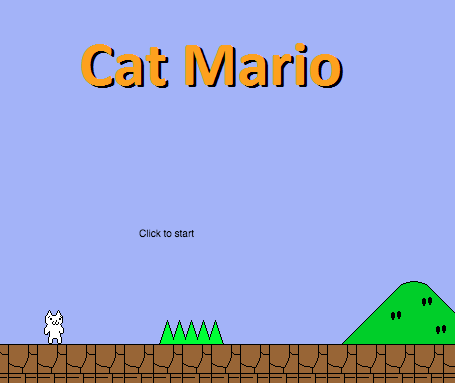 Jouer Cat Mario Jeu