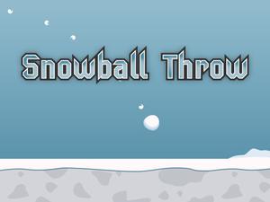 Jouer Snowball Throw Jeu