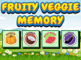 Jouer Fruity Veggie Memory Jeu